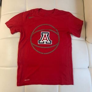 Nike University of Arizona Dri-Fit Basketball Shirt Small